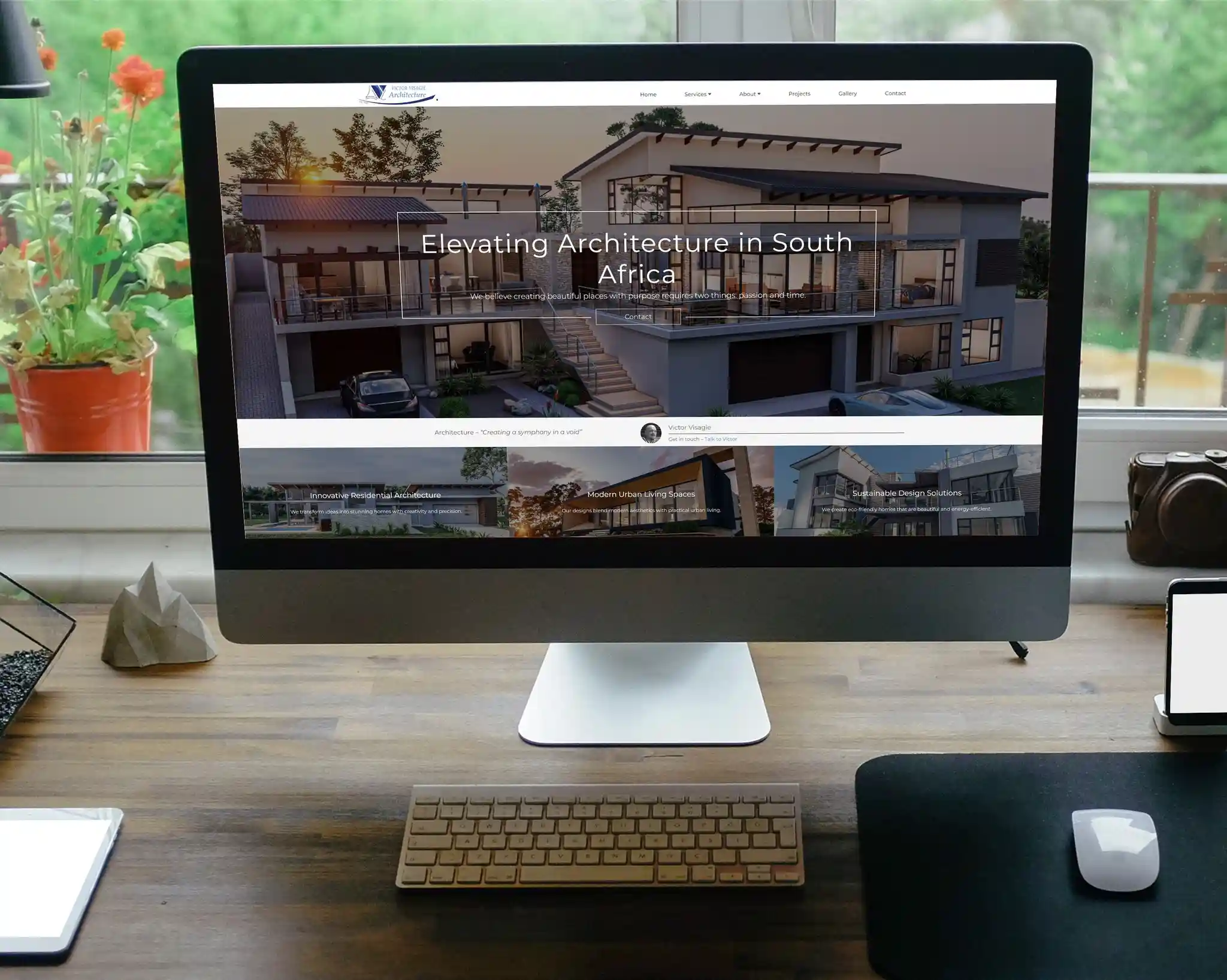  Victor Visagie Architecture Website & SEO upgrade